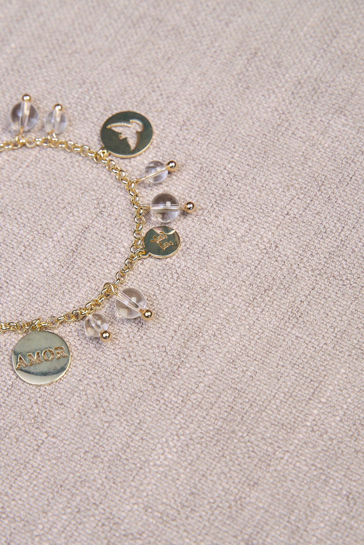 Pulseira Espirito Santo com Pedras