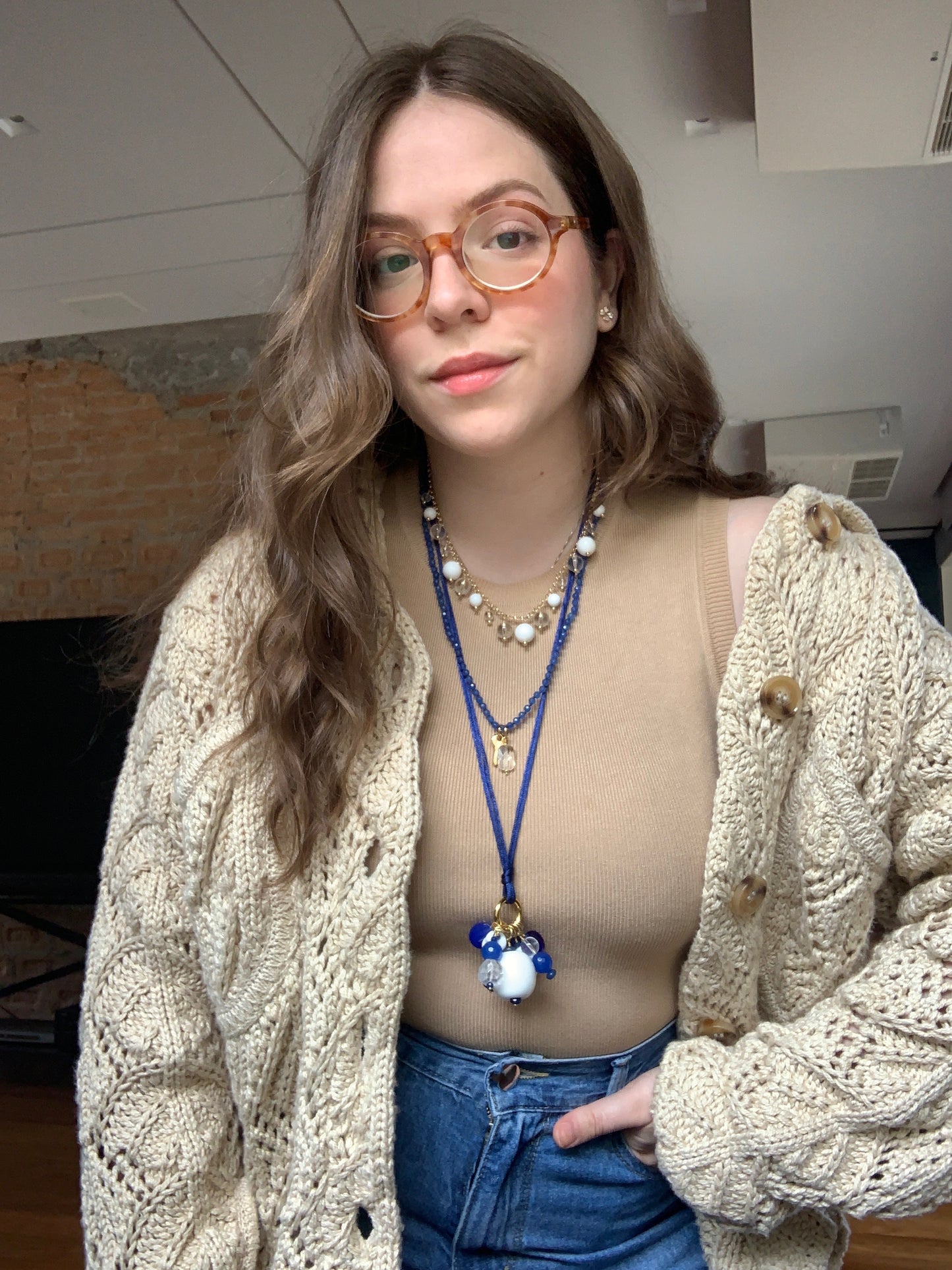 Colar Maria Azul Bic