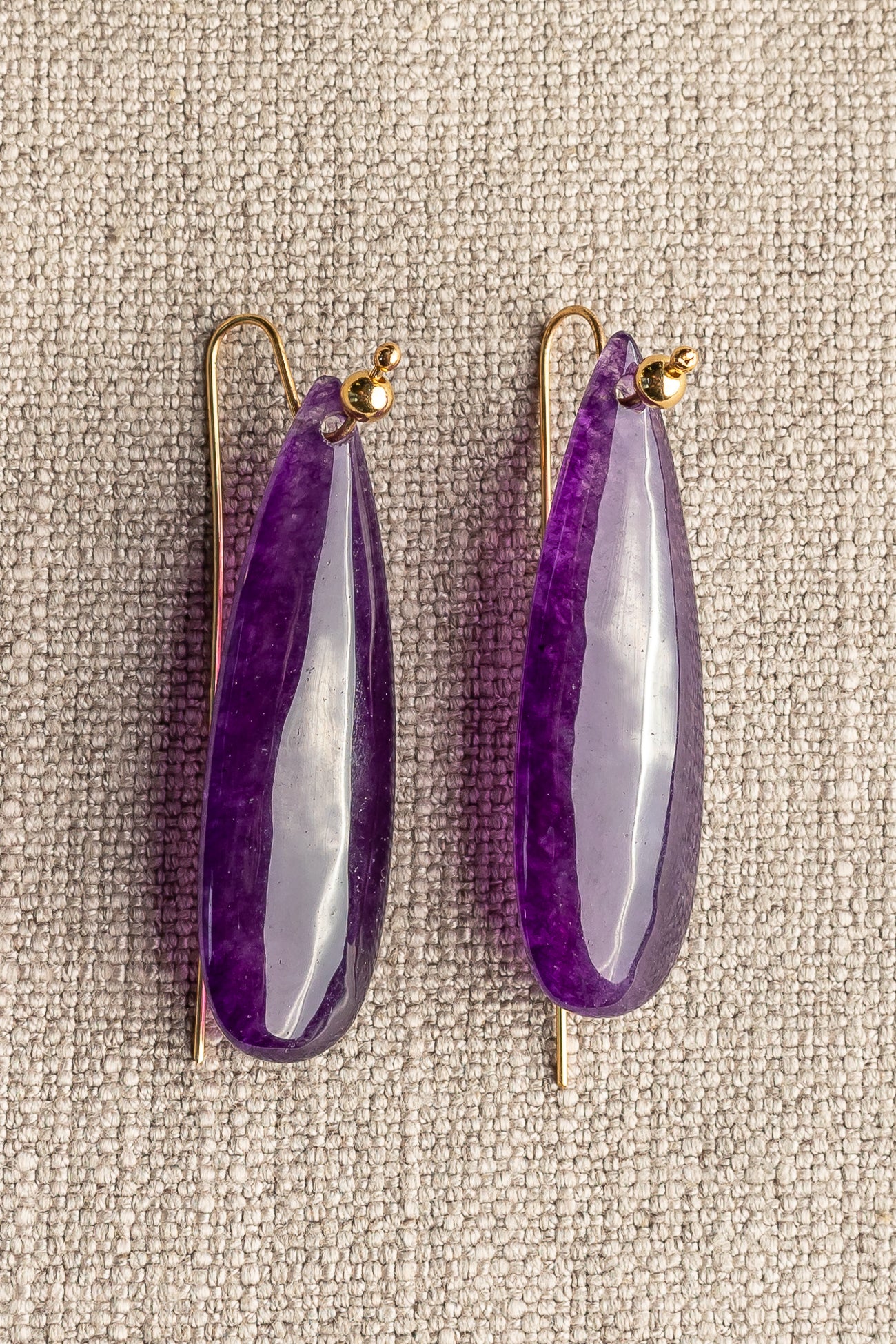 Brinco Carol Ametista