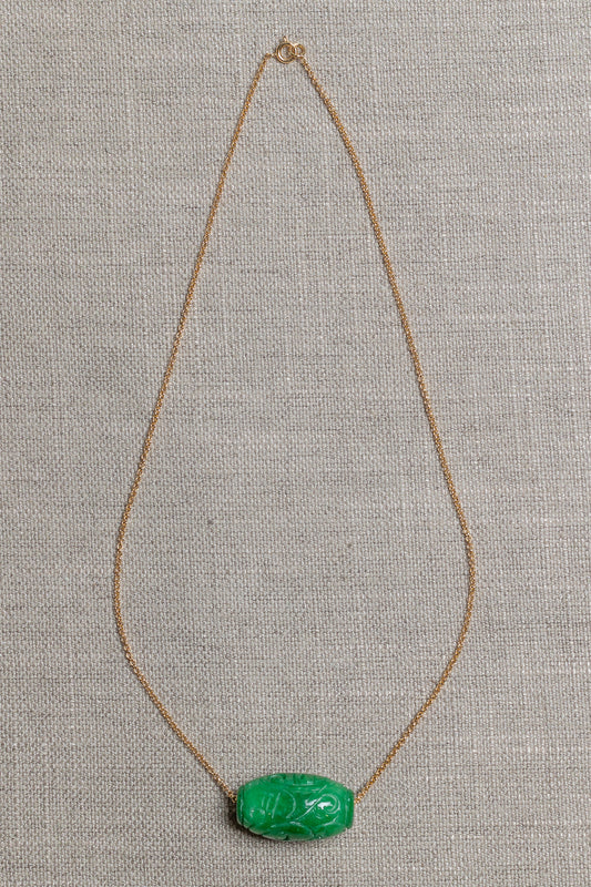 Colar Cris Jade Verde