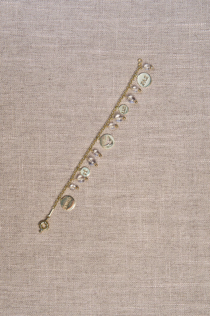 Pulseira Espirito Santo com Pedras