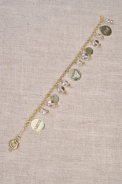 Pulseira Espirito Santo com Pedras