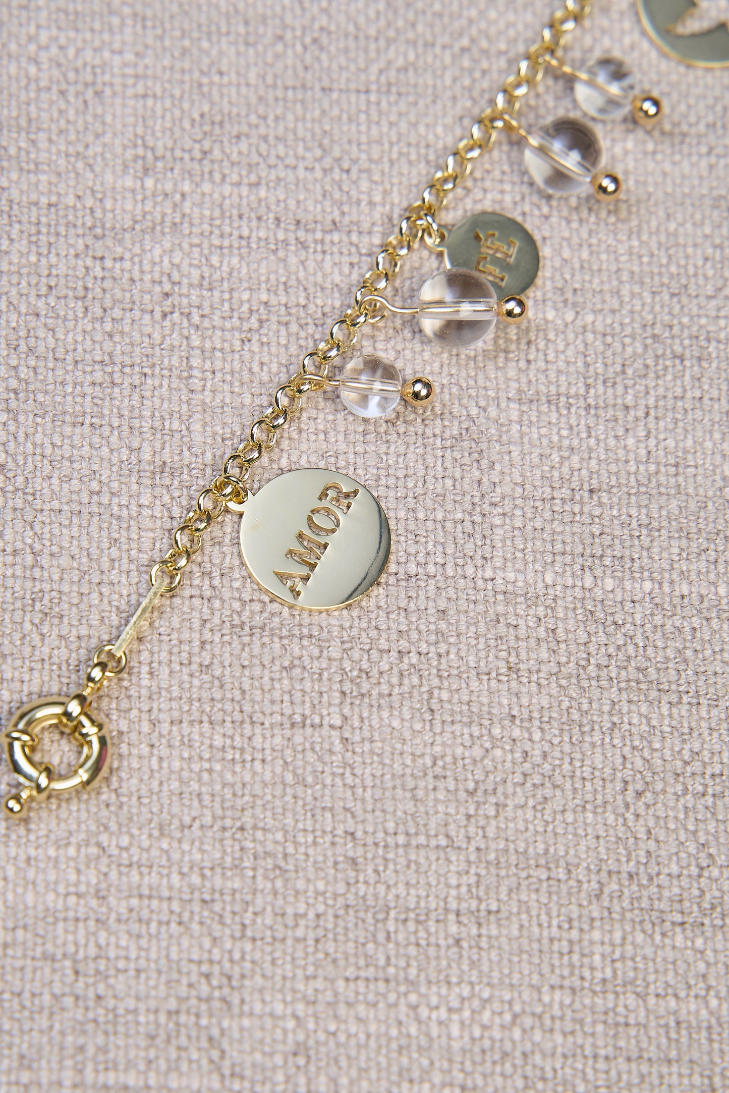 Pulseira Espirito Santo com Pedras