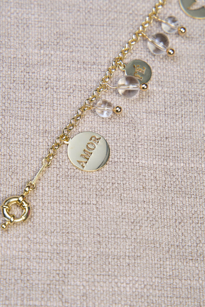 Pulseira Espirito Santo com Pedras