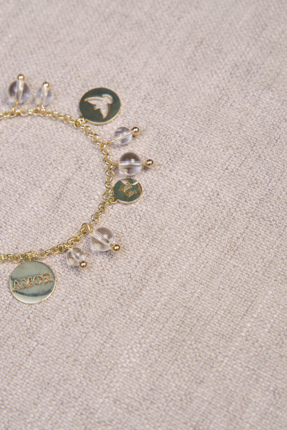 Pulseira Espirito Santo com Pedras