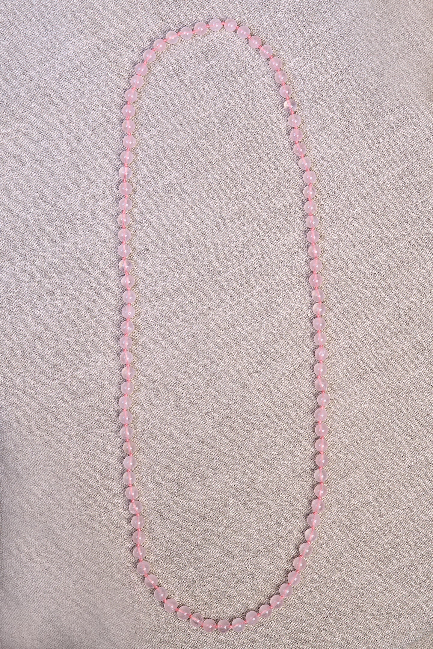 colar quartzo rosa 85