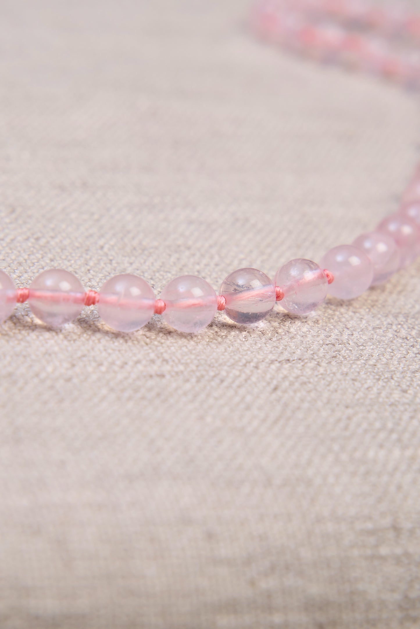 colar quartzo rosa 85
