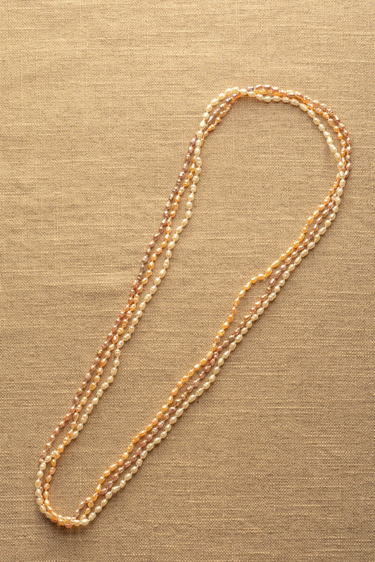 Colar Perola 85 Branco