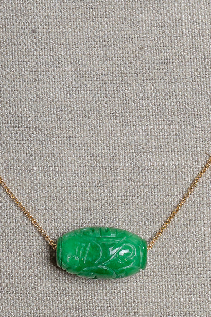 Colar Cris Jade Verde