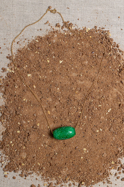 Colar Cris Jade Verde