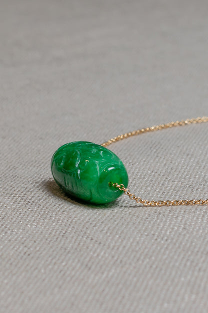 Colar Cris Jade Verde
