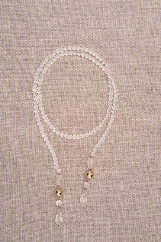 Colar Flávia Cristal de Rocha