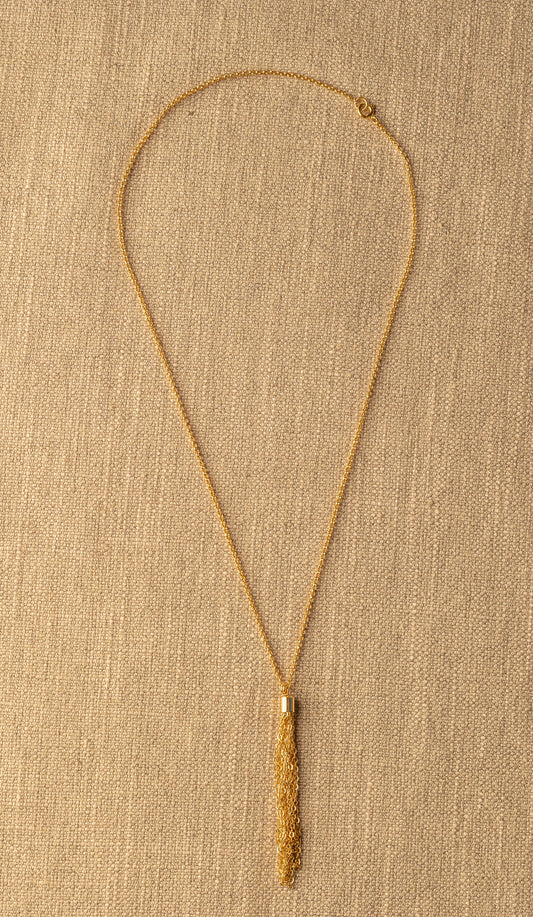 Colar Pingente Franja