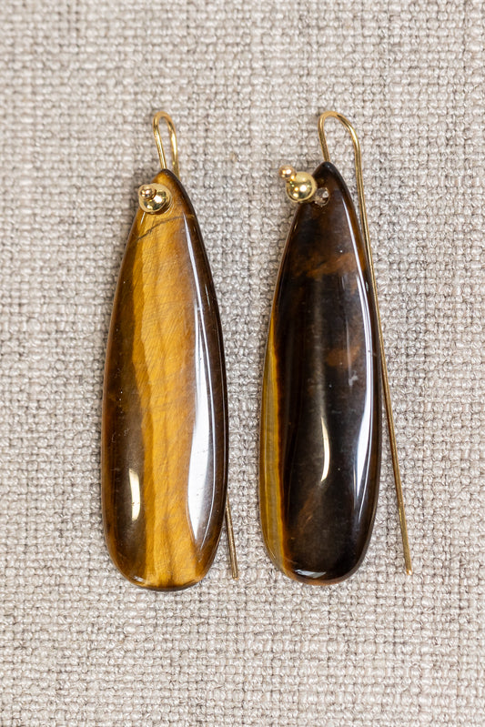 Brinco Carol Olho de Tigre