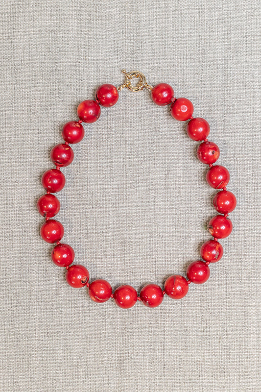 Colar Regina Coral