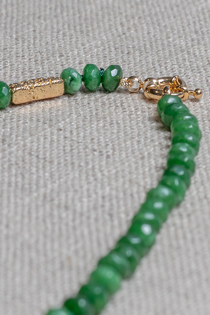 Colar Julia Jade Verde - Emerencianas